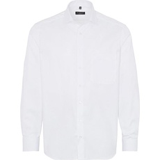 Bild von Hemd COMFORT FIT Cover Shirt in weiß unifarben, weiß, 41
