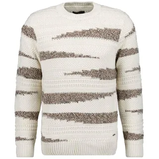 RAGMAN Rundhalspullover, beige