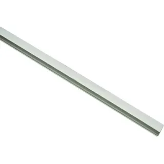 Seitenführungsprofil weiß für Klemmrollos, 150 cm 2 Stück zum kleben - kürzbar