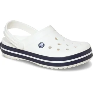 Crocband Clog white/navy 42