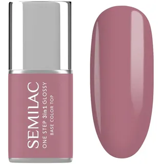 Semilac UV Nagellack 3in1 One Step Glossy S201 Earth Pink 7 ml