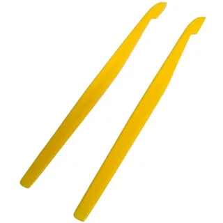 TUPPERWARE Schäler Orangenschäler Orange Schäler Zirtrusfrüchteschäler Apfelsine (sonnengelb 2er)