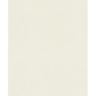 Rasch Textil Rasch Tapete 898231 - Vliestapete in Weiß mit Glitzer aus der Kollektion Tapetenwechsel II - 10,05m x 0,53m (LxB)