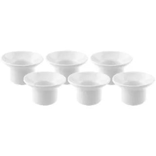 Villeroy & Boch »Eierbecher Royal ø 7 cm 6er Set weiß«, weiß,