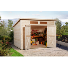 Bild von Gartenhaus 325 A 2,54 x 1,94 m natur