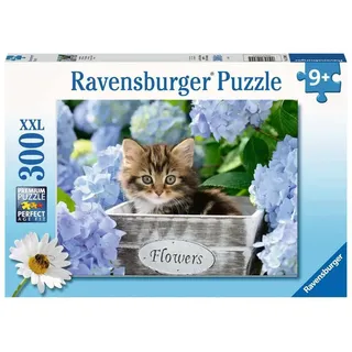 Ravensburger Kinderpuzzle - 12894 Kleine Katze 300 Teile