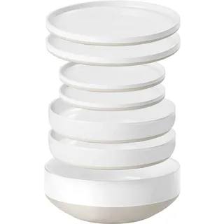 Brunner Geschirr Set Odette Camping Essgeschirr Reise Picknick Teller Melamin