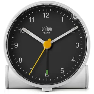 Braun BC01WB Klassik Wecker - Schwarz