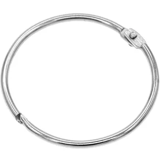 Coideal Duschvorhangringe Groß Metallring zum Öffnen, 20 Stück Gardinenringe Vorhangringe Edelstahl Rundduscherring Duschringe für Vorhangstangen Gardinenstangen Hängende (50mm)