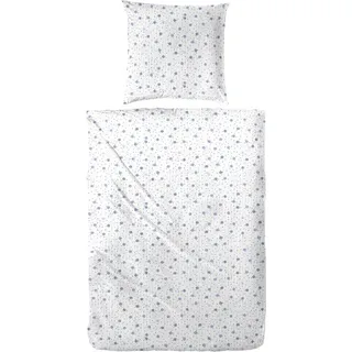 Primera Bettwäsche »Soft-Seersucker Bettwäsche Konfetti« 2 Stk. tlg. mit kleinen Punkten blau