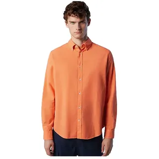 North Sails 664128 Langarmhemd - Orange - XL