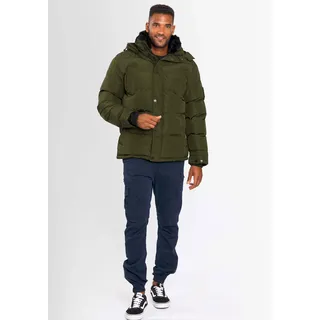 Winterjacke ALESSANDRO SALVARINI "A. Salvarini Herren Winterjacke AS326", Herren, Gr. XXL, grün (schwarz olive), Obermaterial: 100% Polyester PES., Jacken Winterjacke