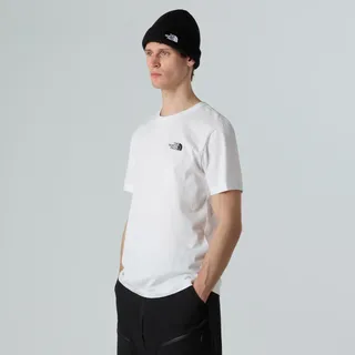 T-Shirt THE NORTH FACE, Herren, Gr. XXL, weiß (tnf weiß), Obermaterial: 100% Baumwolle, Shirts T-Shirt, sportlicher Stil, kurze Ärmel, aus Baumwolle, ultraweiches Material