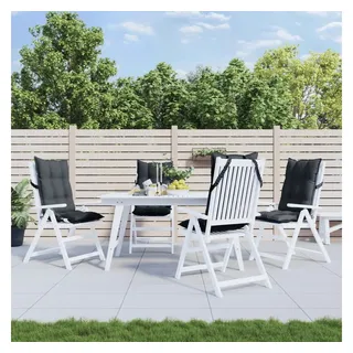 vidaXL Hochlehner Auflage 120 x 50 x 7 cm Anthrazit 4 St.