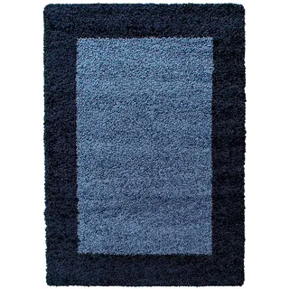 Ayyildiz Hochflorteppich Life 1503 Marineblau 300 cm x 400 cm