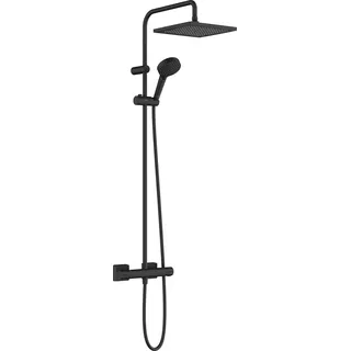 Hansgrohe Vernis Shape Duschsystem 240 1-jet mit Thermostat Mattschwarz 26427670