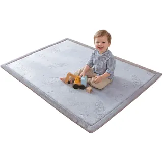 Hakuna Matte Wolkenweiche Spielmatte Baby 170 x 120 x2,5cm– Teppich für Kinderzimmer mit hochwertigem Memory-Schaum – Krabbelmatte Baby mit Rutschfester Unterseite – Krabbeldecke, Tatami Matte