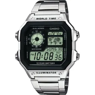 Casio TIMELESS COLLECTION Quarz Edelstahl 42,1 mm AE-1200WHD