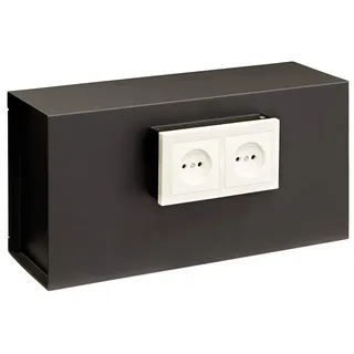 ARREGUI Socket Steckdosensafe | Versteckter Steckdosen Tresor | Unauffälliges Geheimfach für Geld und Wertsachen | Geldversteck in der Wand | Sicheres Geheimversteck für Zuhause | 20x40x13 cm |9 L
