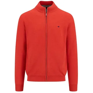 Fynch Hatton 1513223 Vollreißverschluss Pullover - Poppy Red - 3XL