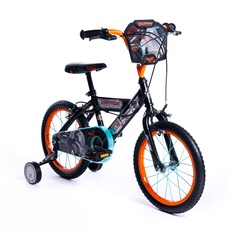 Huffy Jungen Kinderfahrrad Disney Lightyear Fahrrad 16 Zoll, Schwarz, 40,6 cm