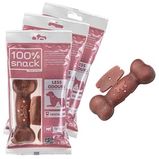 Ferplast Hundesnack Natürlicher Hundesnack für Hunde Snacks Mundhygiene Große Größe Geruchskontrolle mit Yucca Extrakt Kit mit 3 Packungen 420g