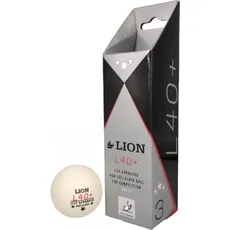 Lion, Tischtennisball, (3 Stk.)