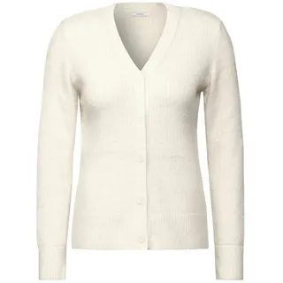 Cecil Damen B253813 EOS_Featheryarn Cardigan, Birch White, XL EU
