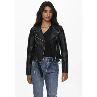 Only ONLVERA Faux Leather Biker OTW", NOOS