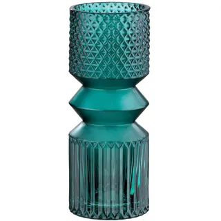 Gilde Gilde, Vase, Pintu Glas grün 40491, Höhe 25 cm)