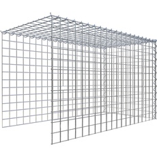 Bild Gabione, silbergrau, Maschenweite 5 5 cm