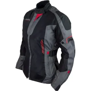 Akuma RO1810 - II.Wahl - Damen Sommerjacke schwarz/anthrazit/rot Akuma Größe: M,