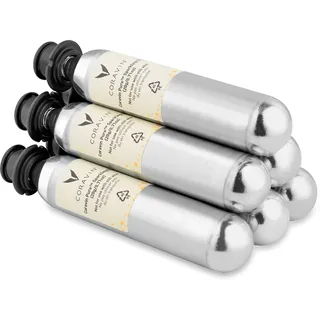 Coravin CO2-Kapseln für Schaumweine zur Verwendung mit dem Sparkling-Konservierungssystem | Jede Kapsel ermöglicht die Aufbewahrung von bis zu 7 Standardflaschen mit 750 ml, 6 Stück