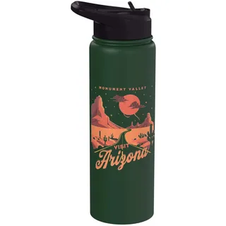 Monument Valley Utah Arizona USA Wüste Reisen Camping Stainless Steel Insulated Water Bottle