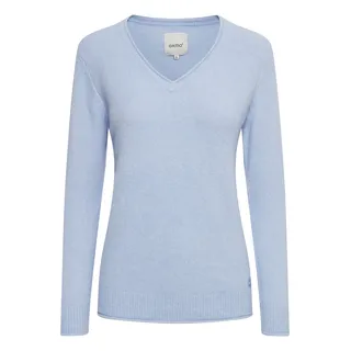 Oxmo Strickpullover blau S