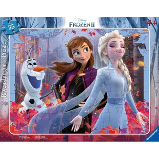 Ravensburger 05074 - Disney Frozen II, Magische Natur 35 Teile