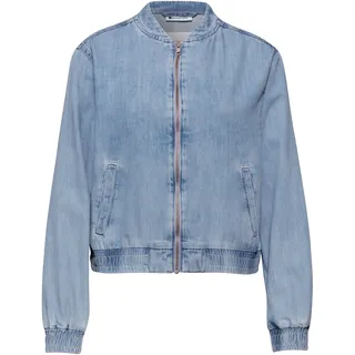 STREET ONE Damen, Blouson im Denim-Look mit Taschen