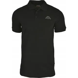 Kappa Kappa, Unisex Polo Shirt REGULAR FIT Herren Poloshirt - schwarz,