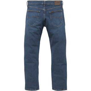 Slim-fit-Jeans LEE "Legendary Slim", Herren, Gr. 34, Länge 32, blau (indy), Obermaterial: 99% Baumwolle, 1% Elasthan, schmal lang, Jeans Slim-fit-Jeans