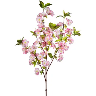 Kirschblütenzweig 105cm dunkel-rosa ZF Kunstblumen Seidenblumen künstliche Kirschblüten Zweige Blume