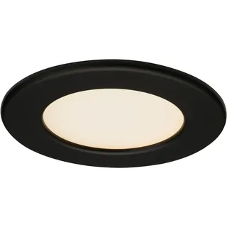 Briloner Einbauleuchte 3er Set Schwarz-matt Kunststoff