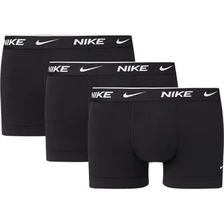 NIKE Trunk 3PK BLACK/BLACK/BLACK M - Schwarz