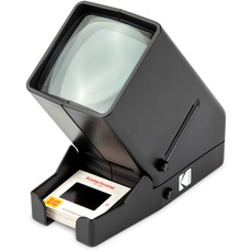 Bild Dia-Betrachter 3x Vergrößerung, LED-Beleuchtung, Akku-/Batteriebetrieb mö