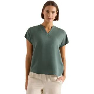 Cecil Leinenmix Bluse just Khaki XL