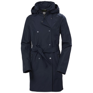 HELLY HANSEN Welsey Ii Trench Regenjacke, Marineblau, M EU