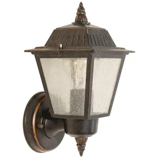 Außenwandleuchte in Bronze antik Aluminium IP44 E27 Terrassenlampe wand Haustür