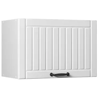 Vicco Hängeschrank Fame-Line, Weiß Landhaus/Weiß, 60 cm , Weiß, Weiß , Holzwerkstoff , 1 Fächer , Rechteckig , 60x40x34.1 cm , Küchen, Küchenmöbel, Küchenschränke, Küchenoberschränke