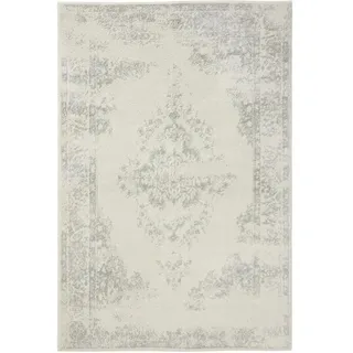 benuta Vintage-Teppich Sia 200/300 cm , Creme, Taupe , Kunststoff , Vintage , Rechteckig , 200x300 cm , Oeko-Tex® Standard 100 , für Fußbodenheizung geeignet, in verschiedenen Größen erhältlich, pflegeleicht , Teppiche und Böden, Teppiche, Vintageteppiche