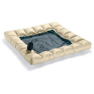 Pigro Felice - Modul'Air Doppel-Pool-Hängematte - Widerstandsfähige Materialien - Lange Lebensdauer - Premium - Beige