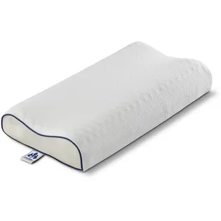 Irisette Nackenstützkissen Piet MIDI Mit Ergonomischem Viscoschaumkern Ca. 10 cm Hoch, 40x80 cm